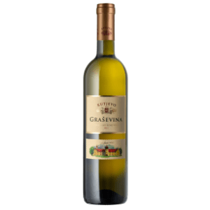 Bijelo vino KUTJEVO Graševina vrhunsko 0,75l slide slika