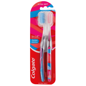 COLGATE slim ultra soft advanced design četkica za zube 2kom slide slika