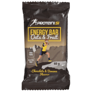 PROTEINI.SI energetska pločica čokolada banana mliječni premaz 60g slide slika
