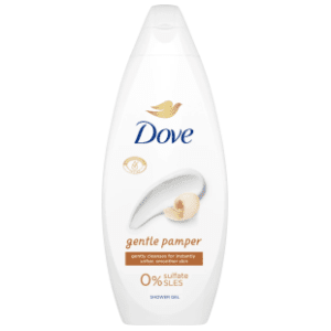 Gel za tuširanje DOVE gentle pamper 250ml slide slika