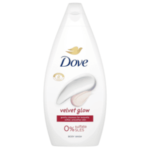 Gel za tuširanje DOVE velvet glow 450ml slide slika