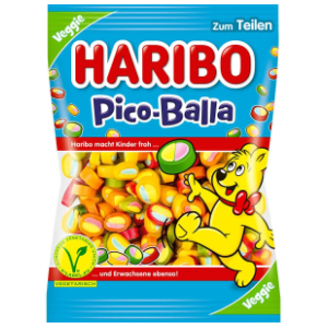 Gumeni bomboni HARIBO pico-balla 85g slide slika