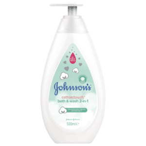 Kupka i šampon JOHNSON'S Baby cottontouch 2u1 500ml slide slika