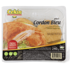 Panirani pileći cordon bleu CEKIN 240g slide slika
