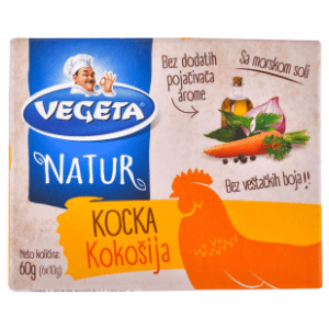 Kocka za juhu VEGETA natur kokošja 60g slide slika