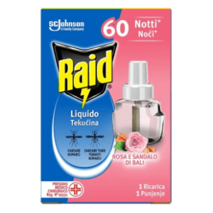 RAID uložak za aparat protiv komaraca rose sandalwood 21ml slide slika
