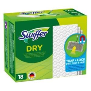 SWIFFER maramice za suho čišćenje podova 18kom slide slika