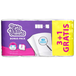 Rola ubrusa VIOLETA 3 sloja 3+1 gratis slide slika
