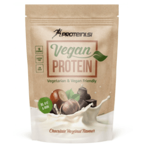 PROTEINI.SI vegan protein čokolada lješnjak 500g slide slika