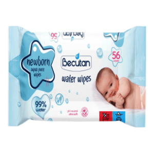 Vlažne maramice BECUTAN aqua pure 56kom slide slika
