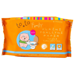 Vlažni toaletni papir TOSAMA to.to sensitive 60kom slide slika