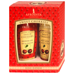 AFRODITA set Sweet Cherries (gel i mlijeko) slide slika