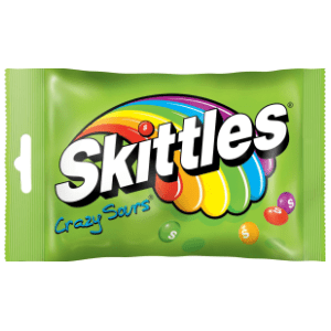 Bomboni SKITTLES crazy sours 38g slide slika
