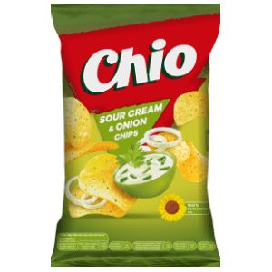 CHIO kiselo vrhnje & luk 80g slide slika