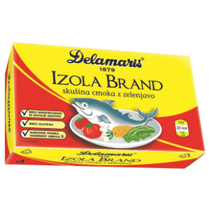 DELAMARIS skuša s povrćem 125g slide slika