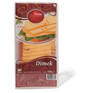 Dimljeni sir VINDIJA Dimek narezak 150g slide slika
