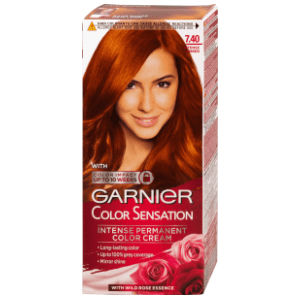 GARNIER Color Sensation boja za kosu 7.40 intense amber slide slika