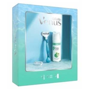 GILLETTE set Venus (brijač s dvije patrone i gel za brijanje) slide slika