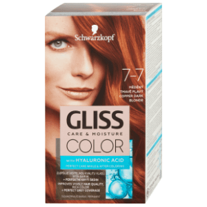 GLISS Care & Moisture boja za kosu 7.7 copper dark blonde slide slika