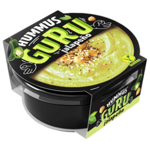 Hummus jalapeno GURU 180g slide slika