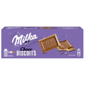 Keks MILKA choco biscuits 150g slide slika