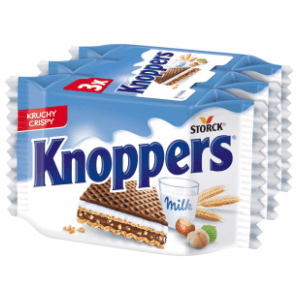 KNOPPERS vafl mlijeko i lješnjak 3x25g slide slika