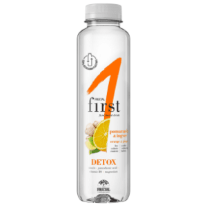 FRUCTAL detox naranča đumbir voda s okusom 500ml slide slika