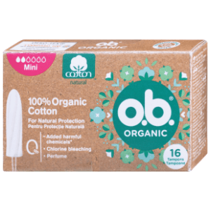 O.B. Organic Mini tamponi 16kom slide slika