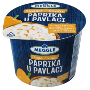 MEGGLE paprika u vrhnju sjeckana blaga 230g slide slika