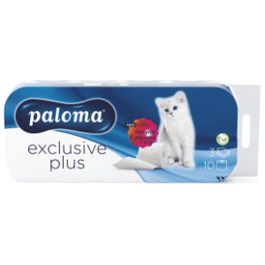 Toaletni papir PALOMA exclusive soft 3 sloja 10 kom slide slika