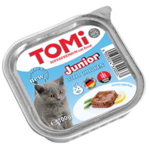 TOMI kitten piletina 100g slide slika