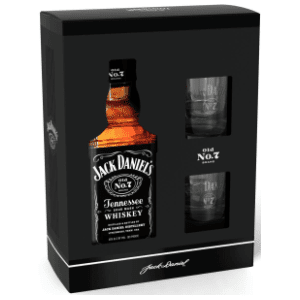 Whiskey JACK DANIEL'S 0,7l + 2 čaše slide slika