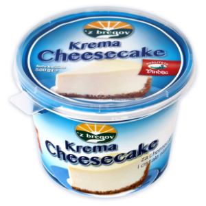 Z'BREGOV krema za cheesecake 500g slide slika