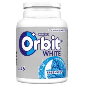 Žvakaće gume ORBIT white freshmint bottle 46kom slide slika