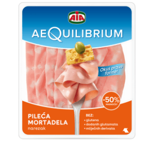 AIA pileća mortadela Aequilibrium narezak 120g slide slika
