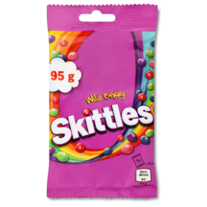 Bomboni SKITTLES wild berry 95g slide slika