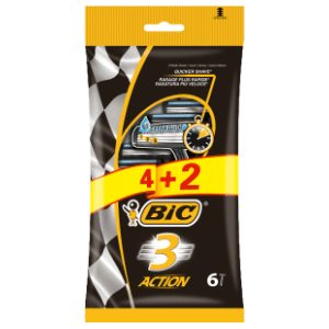 Brijač BIC 3 action 4+2 gratis slide slika