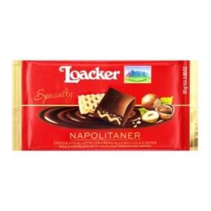 Čokolada LOACKER s napolitankama 100g slide slika