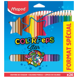 Drvene boje MAPED color peps 18kom slide slika