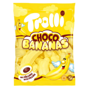 Gumeni bomboni TROLLI choco bananas 150g slide slika