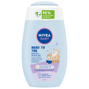 Kupka NIVEA Baby head to toe bed time 200ml slide slika