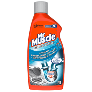 MR MUSCLE gel za čišćenje dlaka u odvodima 500ml slide slika
