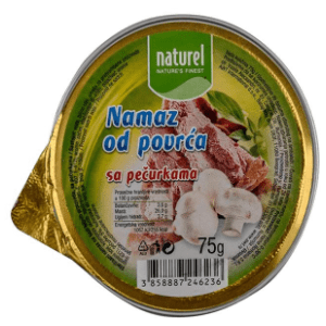 NATUREL namaz od povrća s gljivama 75g slide slika
