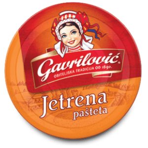 Pašteta GAVRILOVIĆ jetrena 100g slide slika