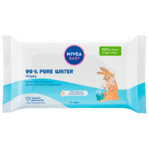 Vlažne maramice NIVEA Baby 99% pure water 57kom slide slika