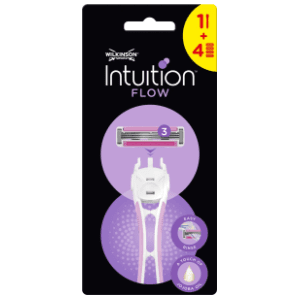 Brijač WILKINSON intuition flow 3 hybrid 1kom + 4 zamjenske glave slide slika