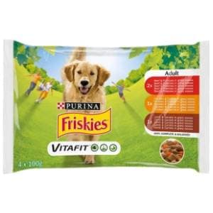 FRISKIES Adult piletina i janjetina 4x100g slide slika