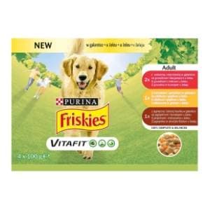 FRISKIES Multipack govedina, piletina i janjetina 4x100g slide slika