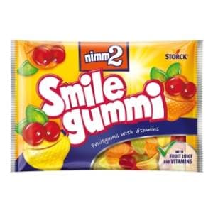 Gumeni bomboni STORCK Nimm2 smile gummy 100g slide slika