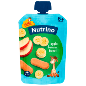 NUTRINO kašica jabuka banana s keksom 180g slide slika